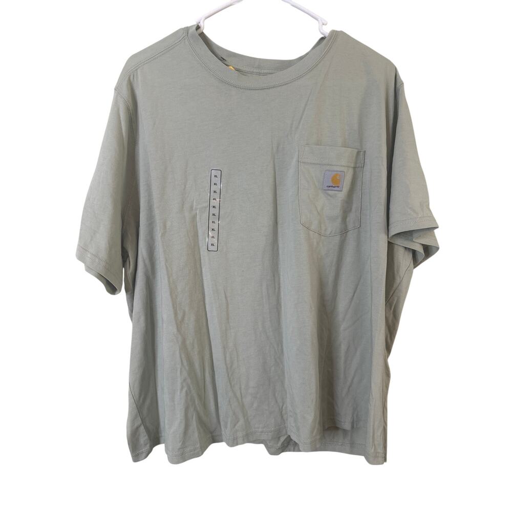 Carhartt Women's Loose Fit TENCEL fiber series short-sleeve pocket t-shirts XL p